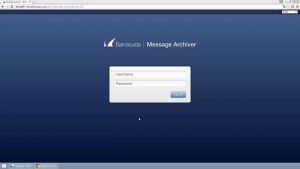 barracuda mail archiver