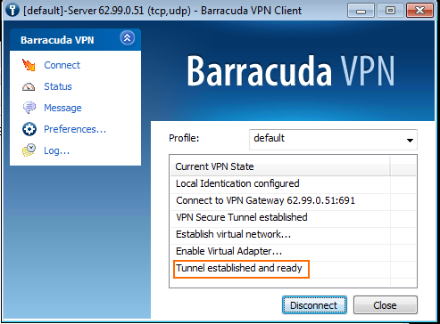 setup barracuda ssl vpn on a mac