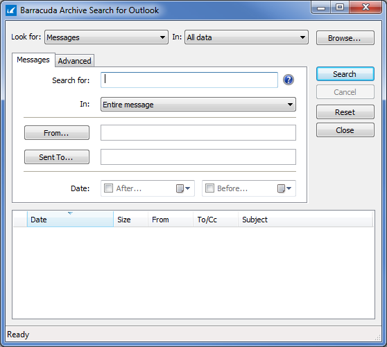 barracuda mail archiver export