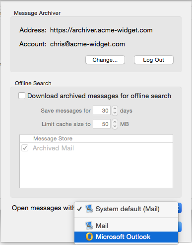 barracuda archiver outlook plugin