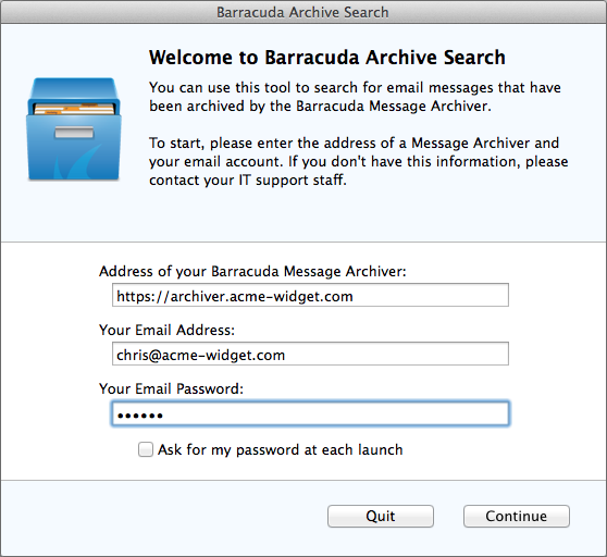 barracuda mail archiver stuck cancelling job