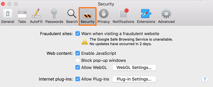 java for mac security concerns