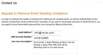 How to send an email –  Web Services (AWS)