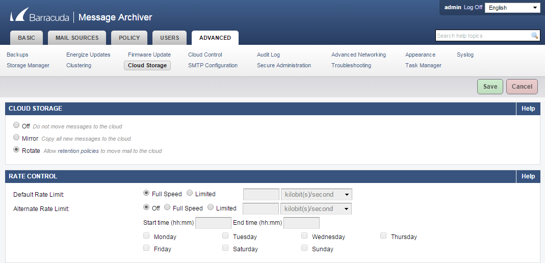 How to Link the Barracuda Message Archiver to Cloud Storage Barracuda