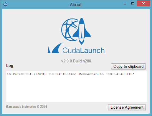 unsupported cudalaunch barracuda nextgen firewall version