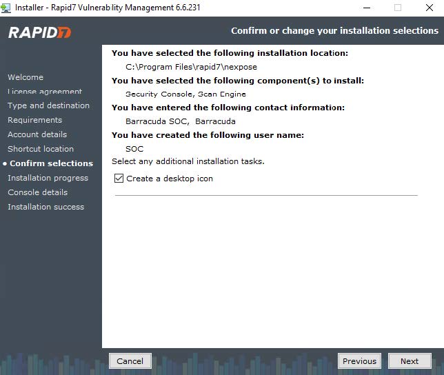 Barracuda XDR - Rapid7 Scanning Installation Steps 7.jpeg