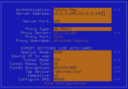 setting up a vpn proxy server for my mac