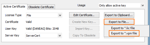 cisco anyconnect export profile