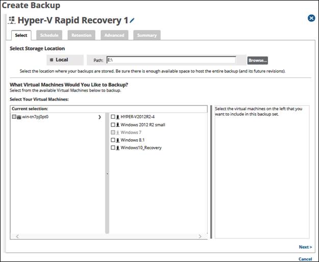 rapid recovery powershell to find incomplete backups