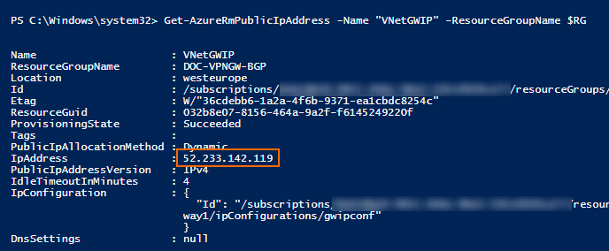 How To Configure BGP Over IKEv2 IPsec Site-to-Site VPN To An Azure VPN ...